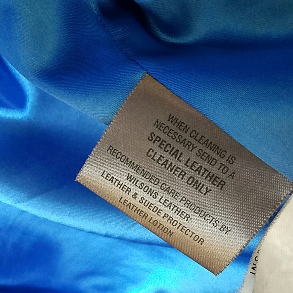 Wilsons Leather black leather jacket size Small - Picture 6 of 7